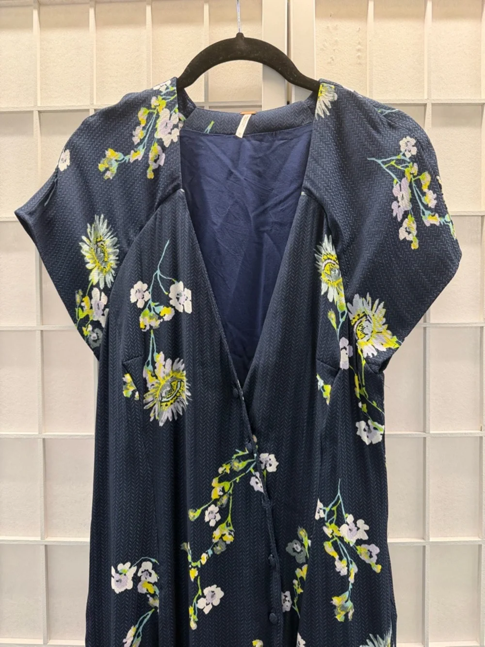 Free People Lost In You Midi Floral Dress